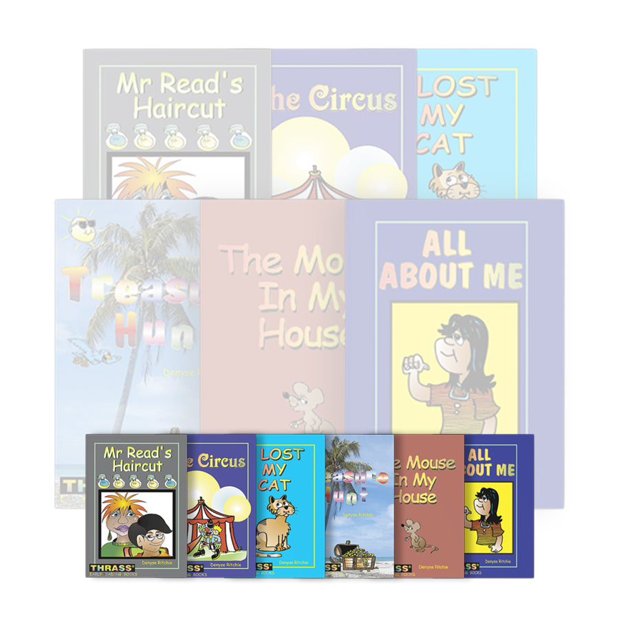 T-72 Pack of all 6 Early Readers (Student Books)