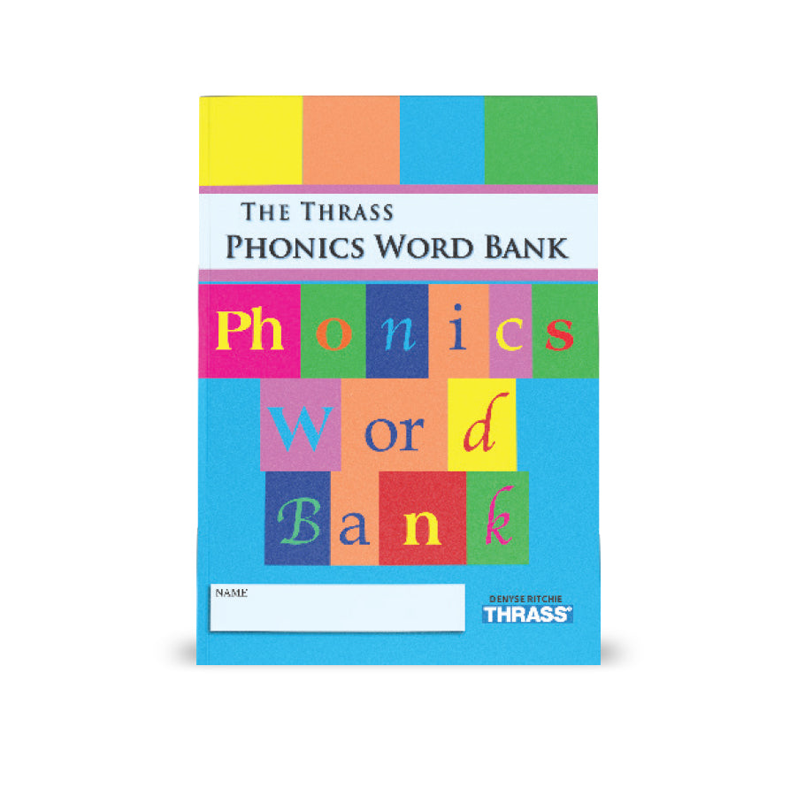 (WORKBOOK)　–　T-182　PHONICS　BANK　WORD　TheTHRASSInstitute