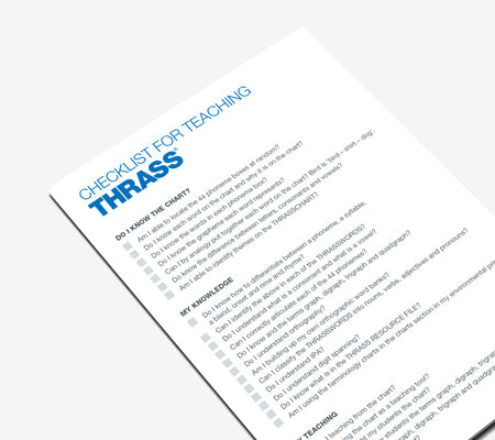 THRASS Teacher Resources – THRASS International